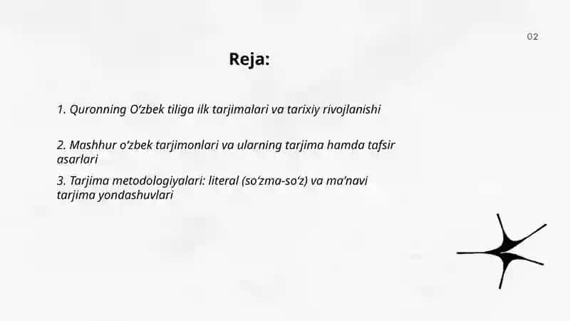 Quronning uzbek tiliga tarjima qilinishi va tafsirlari 2