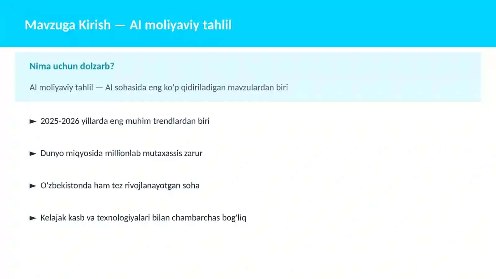 AI AMALIY SOHALARDA 2