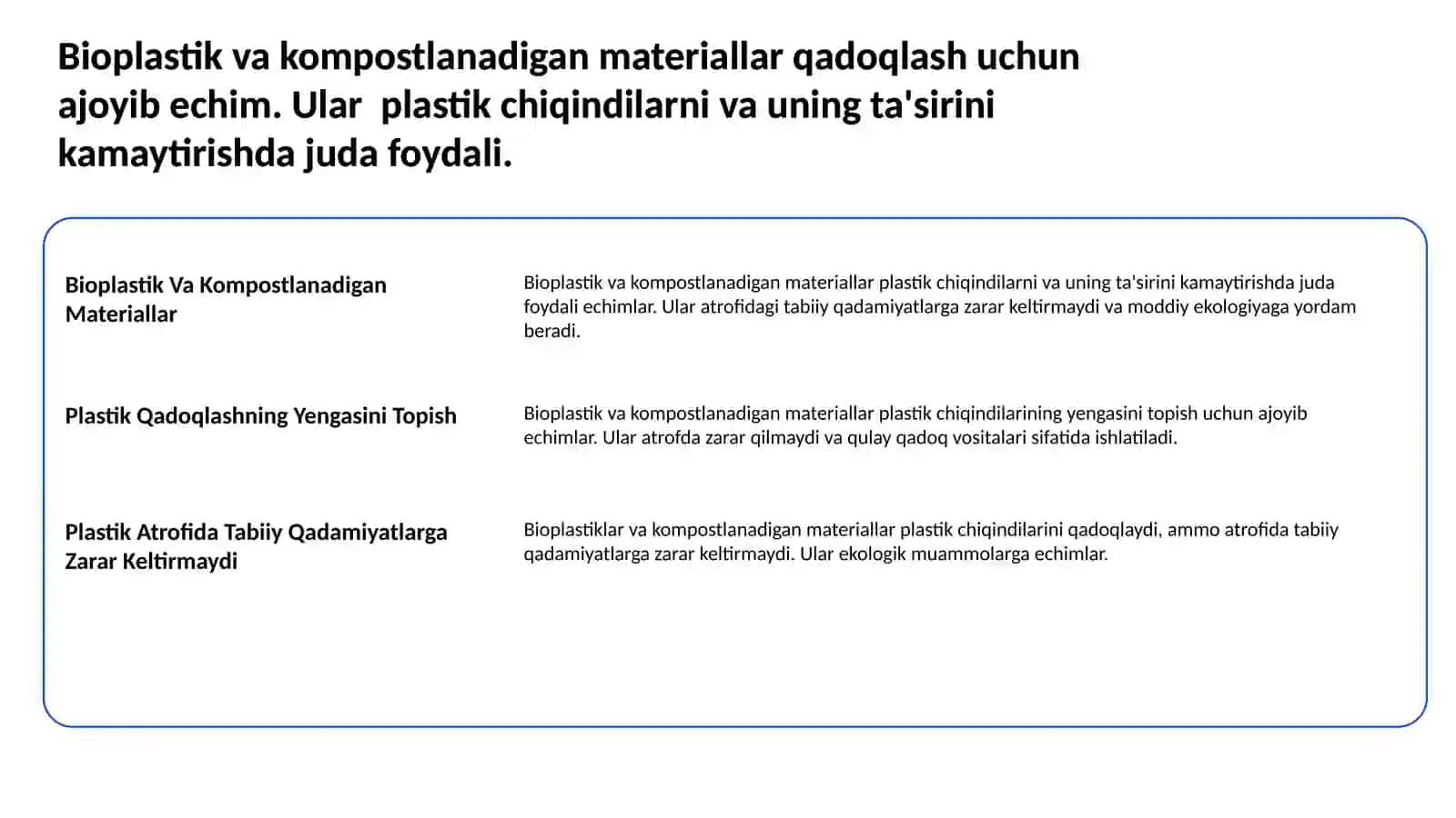 Bioplastik Va Kompostlanadigan Materiallar 2