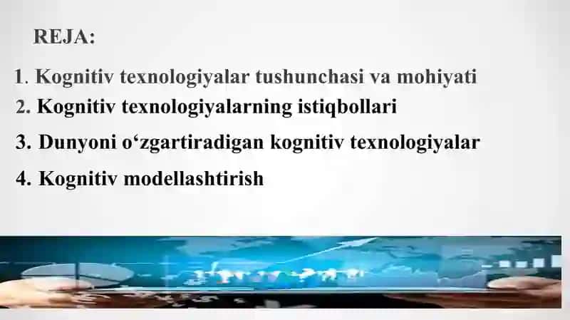 Kognitiv texnologiyalar 2