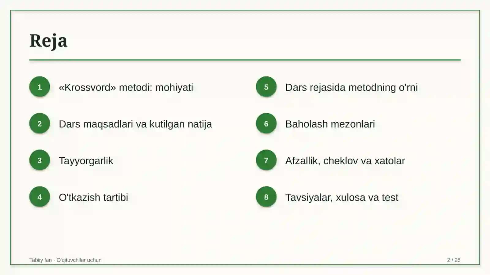 tabiiy fan darslarida krossvord metodidan foydalanish 4197 2
