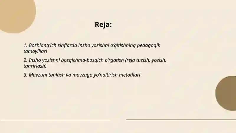 Boshlangʻich sinflarda Insho yozishga oʻrgatish 2