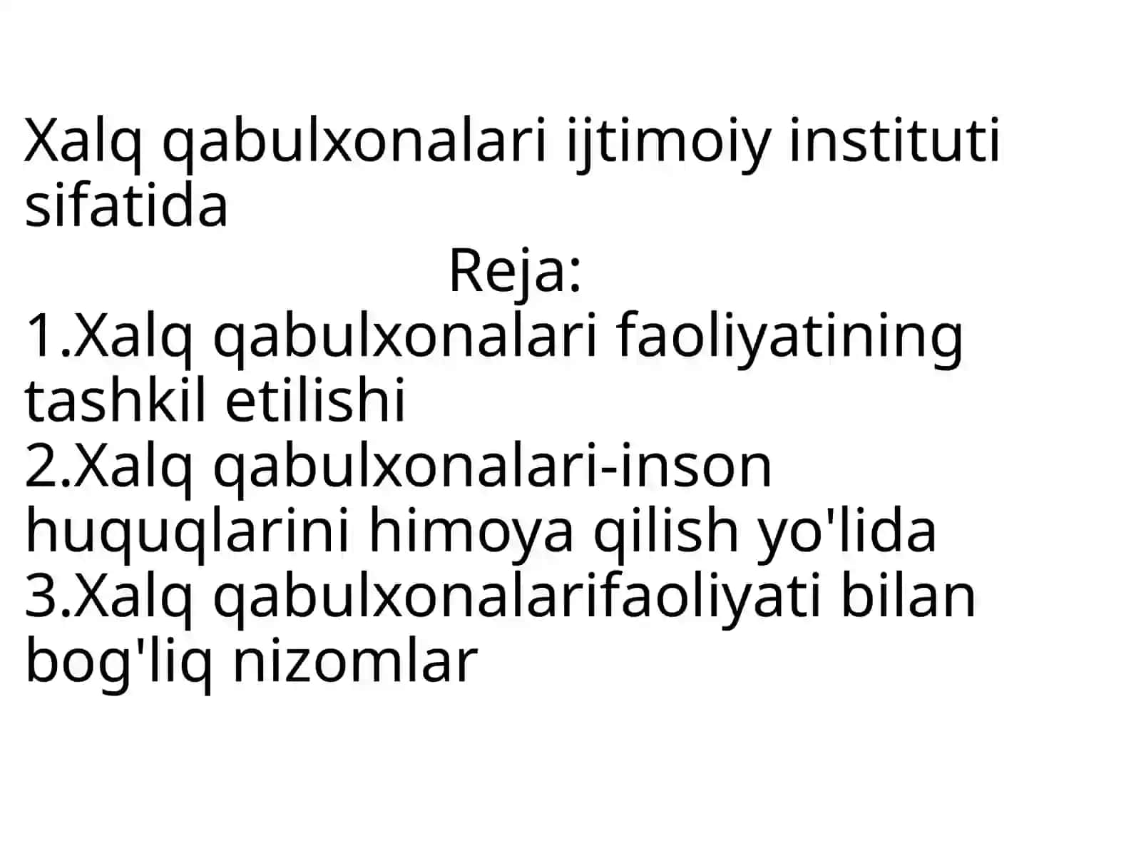 O'zbekistonni rivojlantirish strategiyasi, fuqarolik jamiyati fanidan tayyorlagan Mustaqil Ishi 2