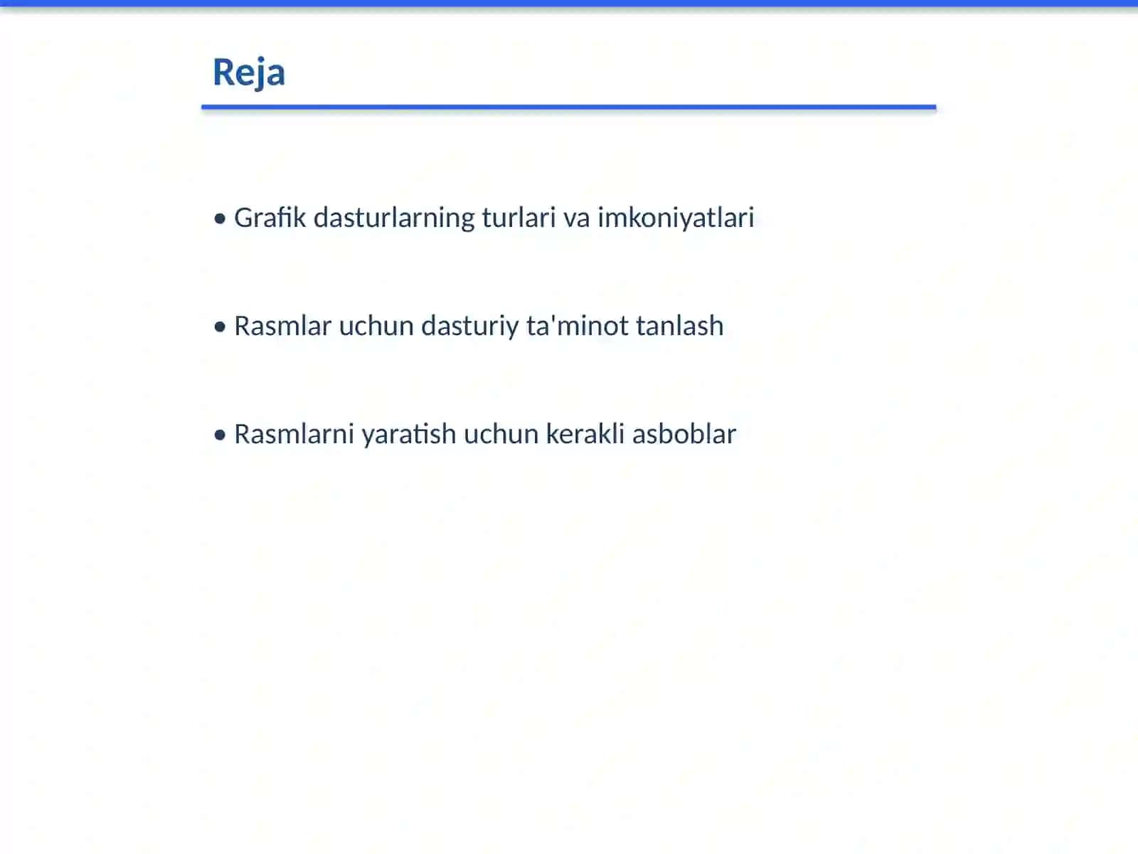Kompyuterda rasm chizishning asosiy vositalari 2