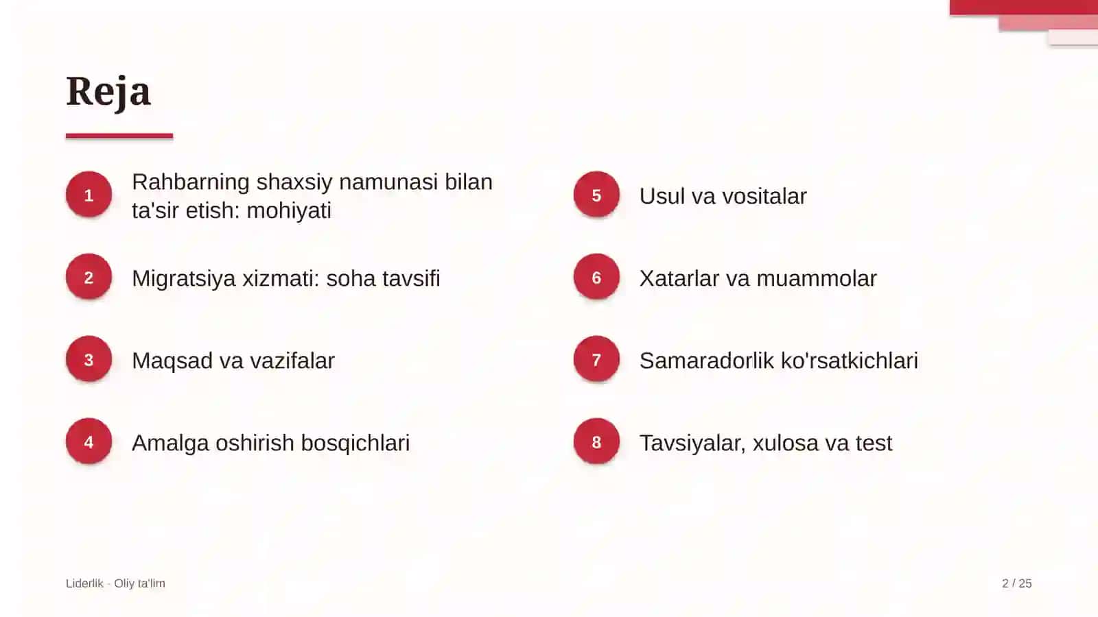migratsiya xizmatida rahbarning shaxsiy namunasi orqali ta'sir etish 1196 2