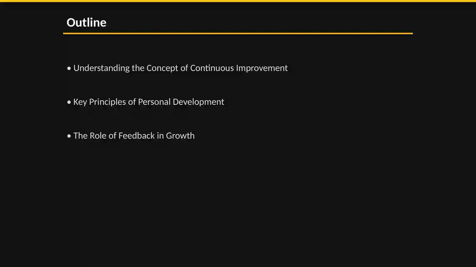 Defining Continuous Improvement 2