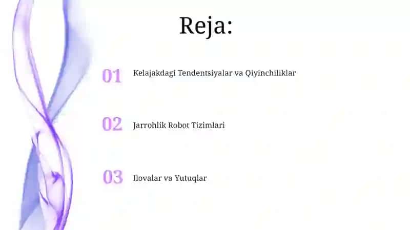 Jarrohlik Robot Tizimlari 2