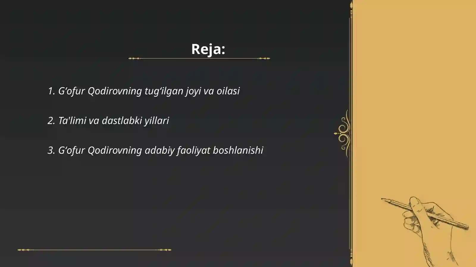 Gʻofur Qodirovning hayoti va ijodi 2