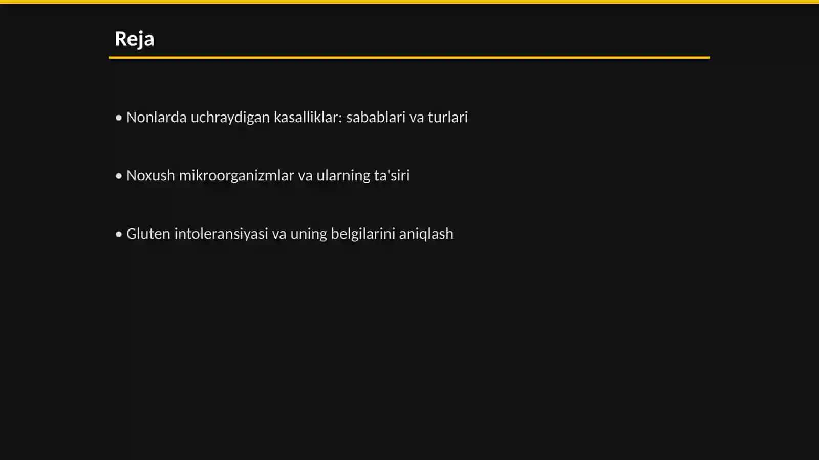 Nonlarda uchraydigan kasalliklar va nuqsonlar 2