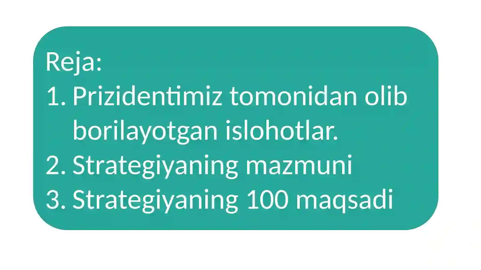 STRATEGIYANI TOLOV BO'YICHA SIFATINI O'NATISH 2