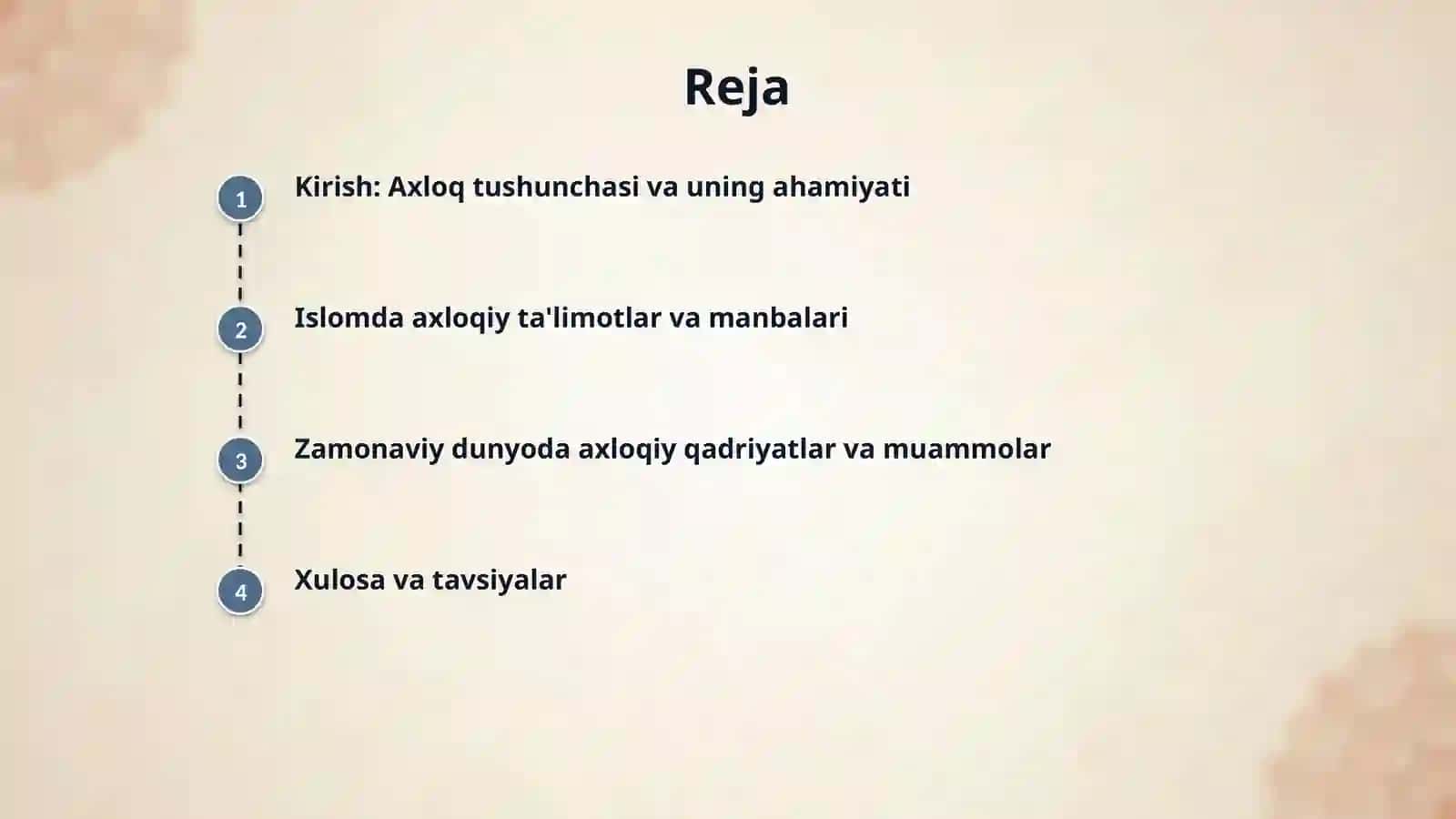 "Axloq va uning mohiyati" 2