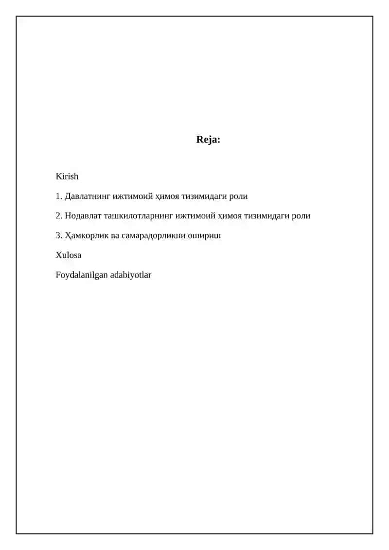 Ijtimoiy himoya tizimi 2
