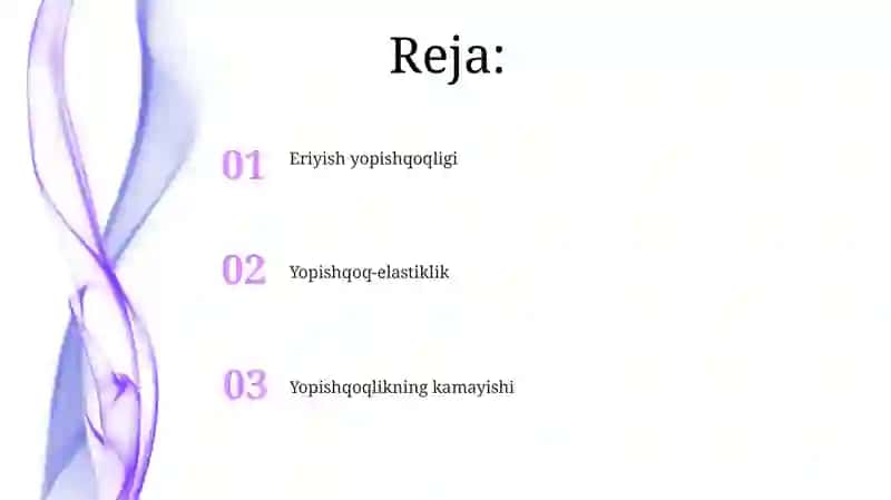 Polimer eritmalarning reologik xossalari 2