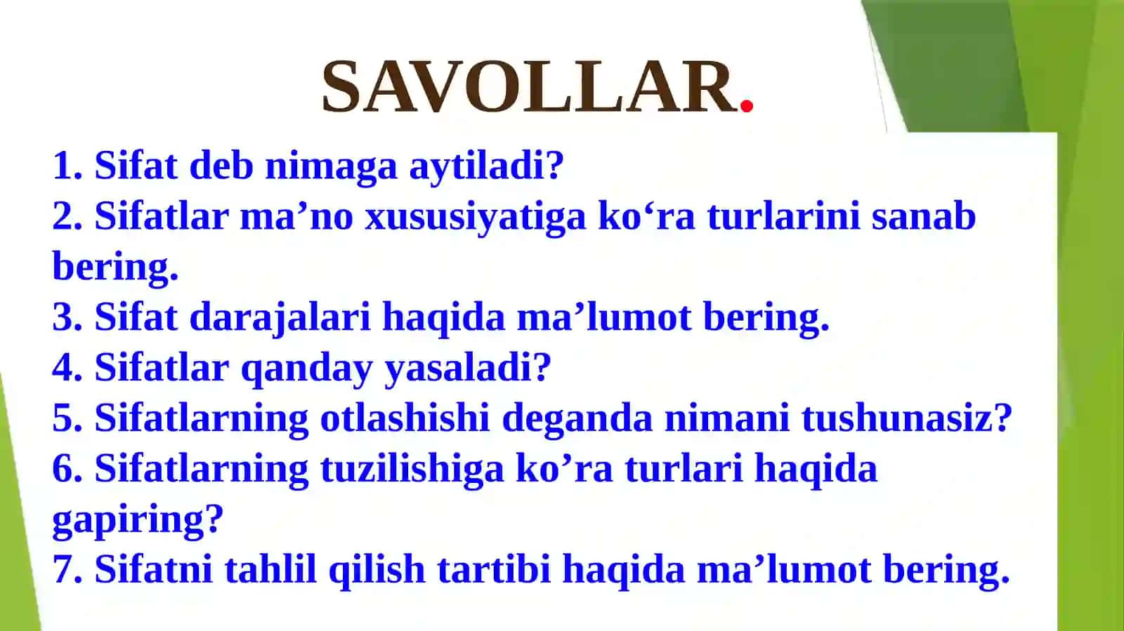 SON SO‘Z TURKUMI 2