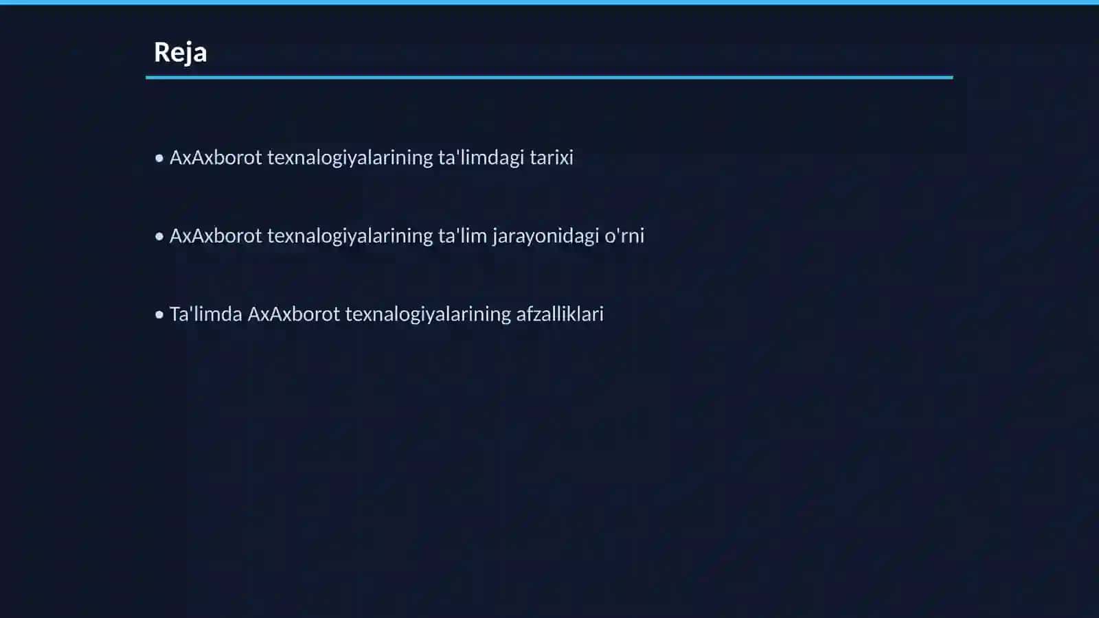 AxAxborot texnalogiyalarining ta'lim sohasidagi roli 2