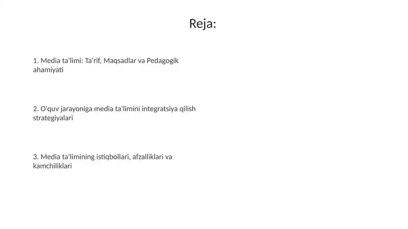 Media ta'limning pedagogikada tutgan o'rni va ahamiyati 2
