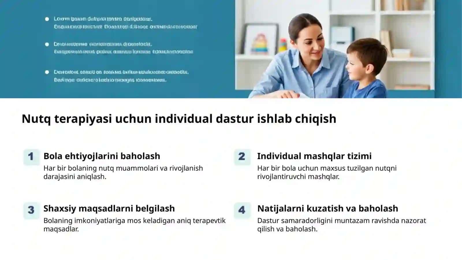 Nutq ritmi buzilishlarini bartaraf etish 2