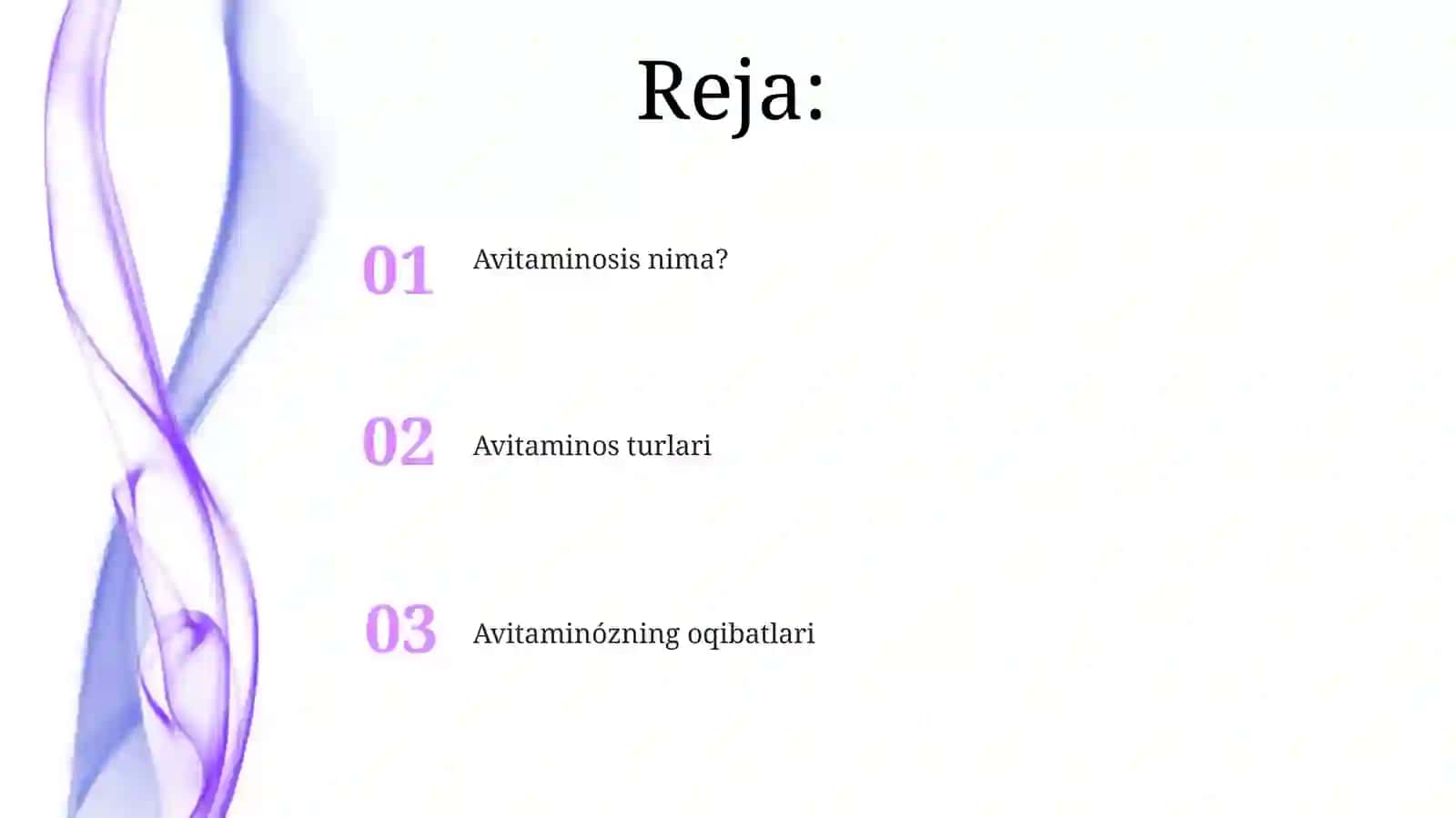 Avitaminosis 2