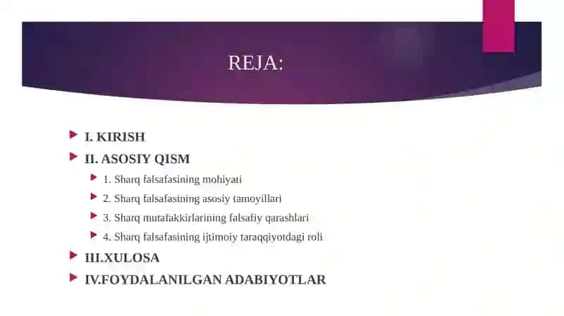 SHARQ FALSAFASINING MOHIYATI VA IJTIMOIY TARAQQIYOTDAGI RO’LI 2