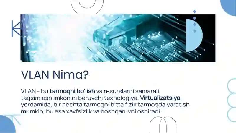 VLAN ASOSIDA KOMPYUTER TARMOG'INI QURISH 2