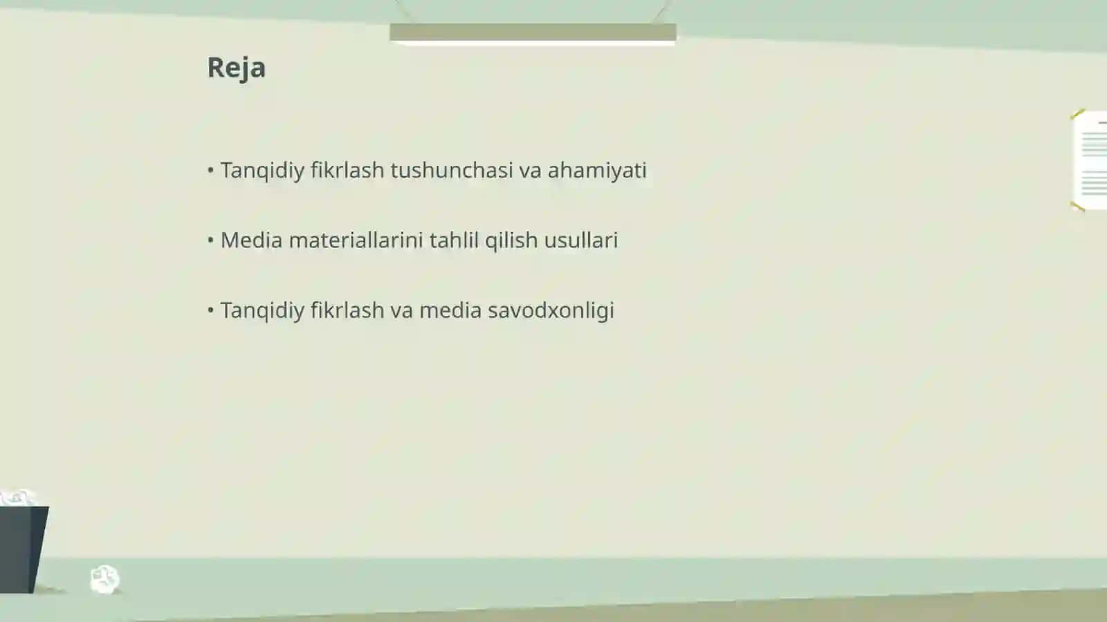 Tanqidiy fikrlash 2
