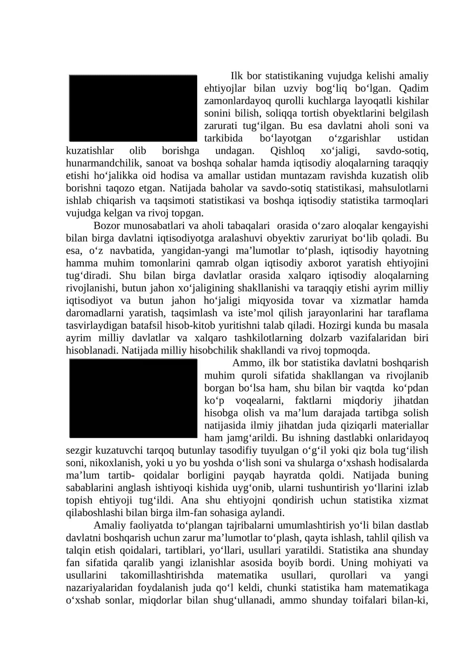 Statistika predmeti va uslubi 2