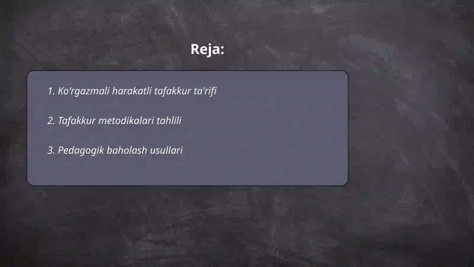 Koʻrgazmali harakatli tafakkur turini baholash uchun metodikalar 2