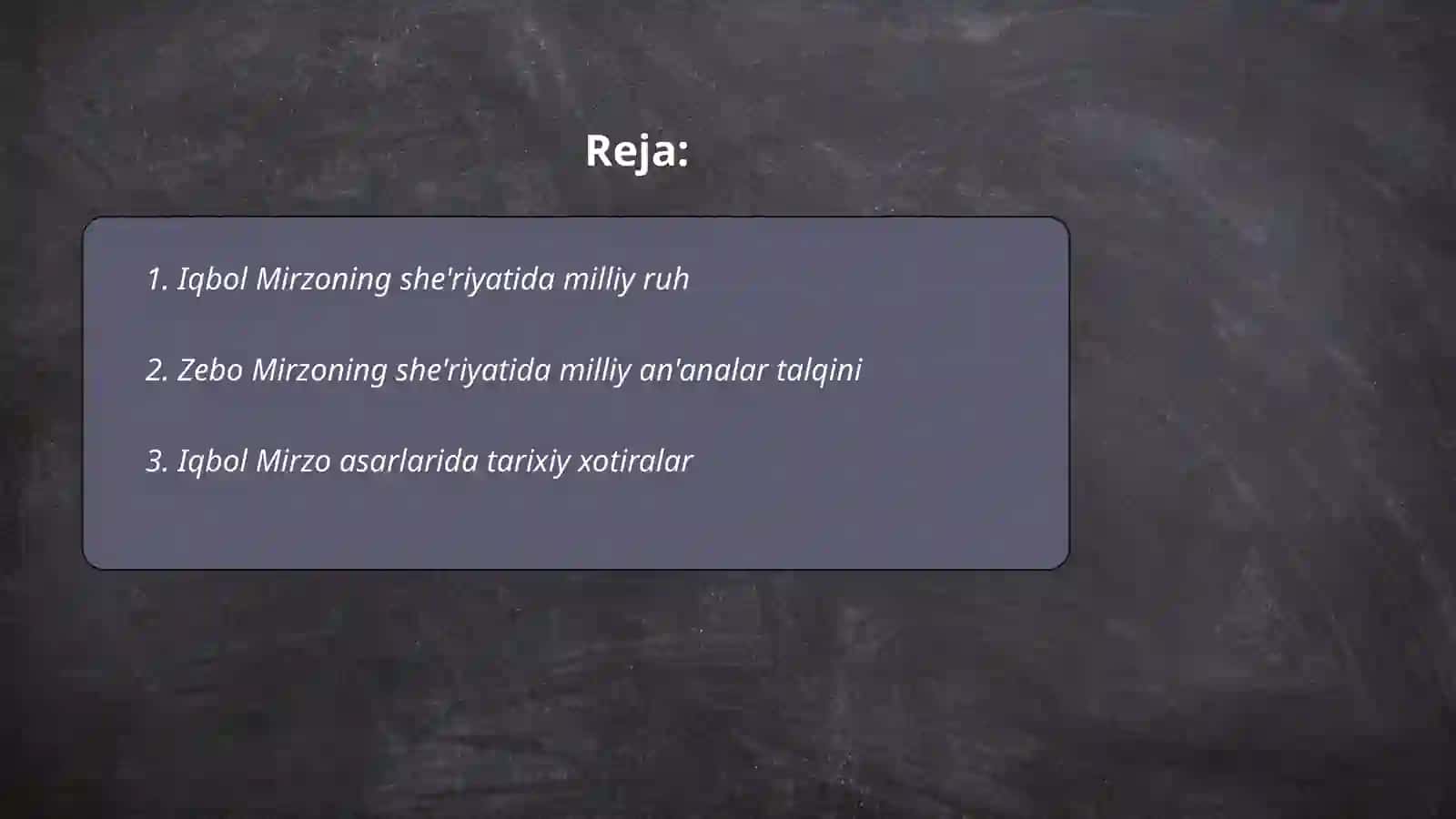 Iqbol Mirzo va Zebo Mirzo she'riyatida milliy ruh va an'analar 2
