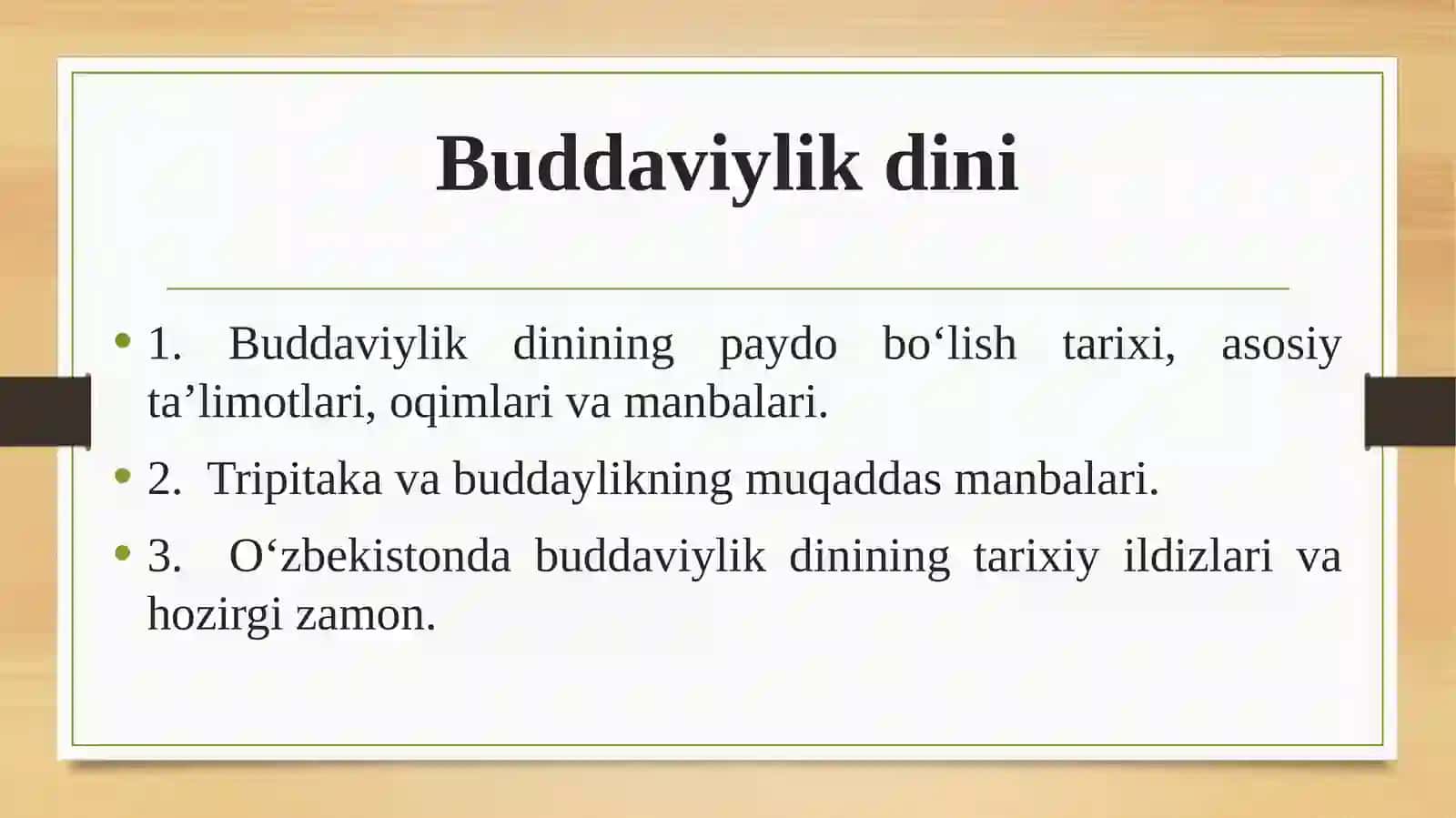 Buddaviylikdini 2