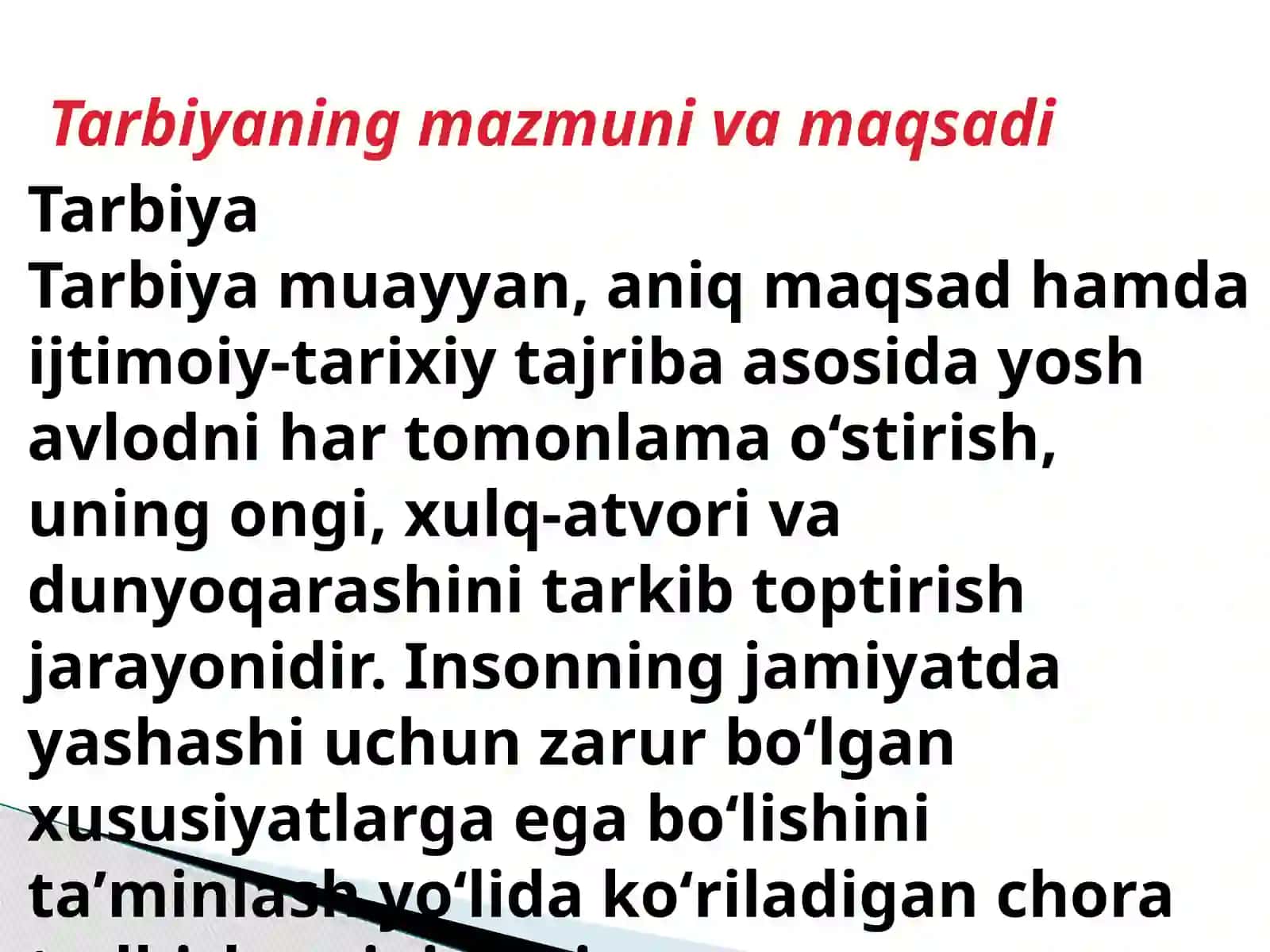 Tarbiyaning umumiy metodlari 2