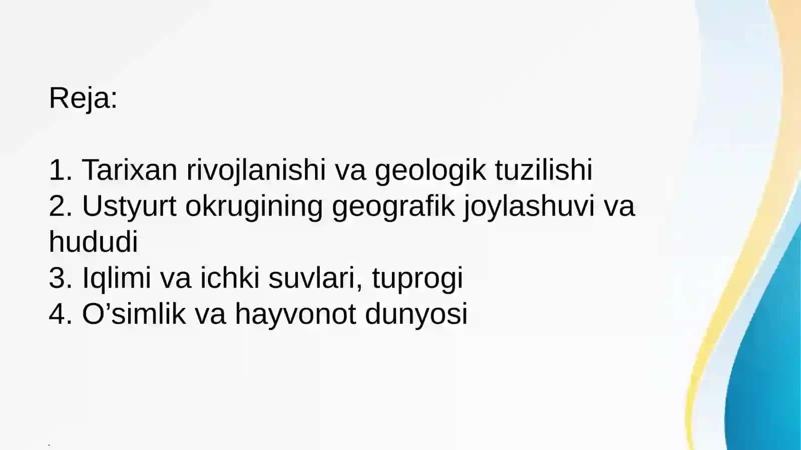 Ustyurt okrugining geografik joylashuvi 2