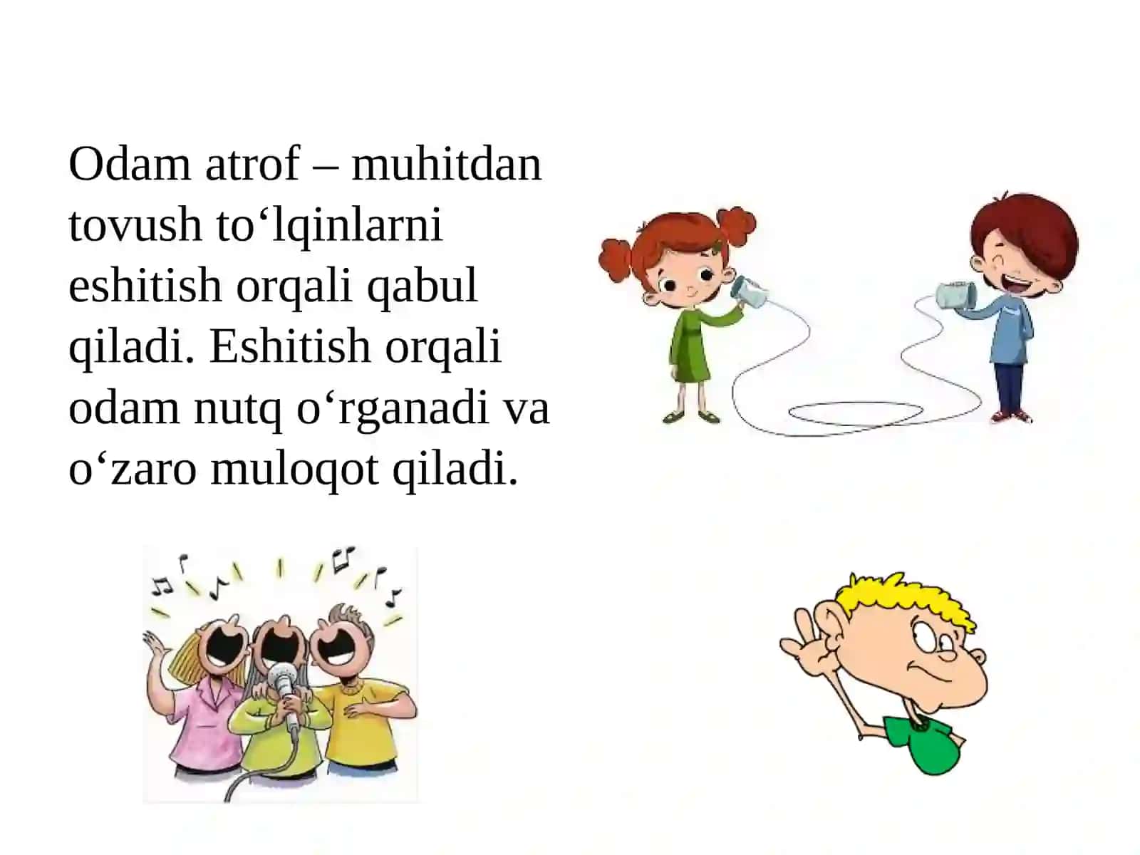 Eshitish organining tuzilishi, eshitish gigiyenasi 2