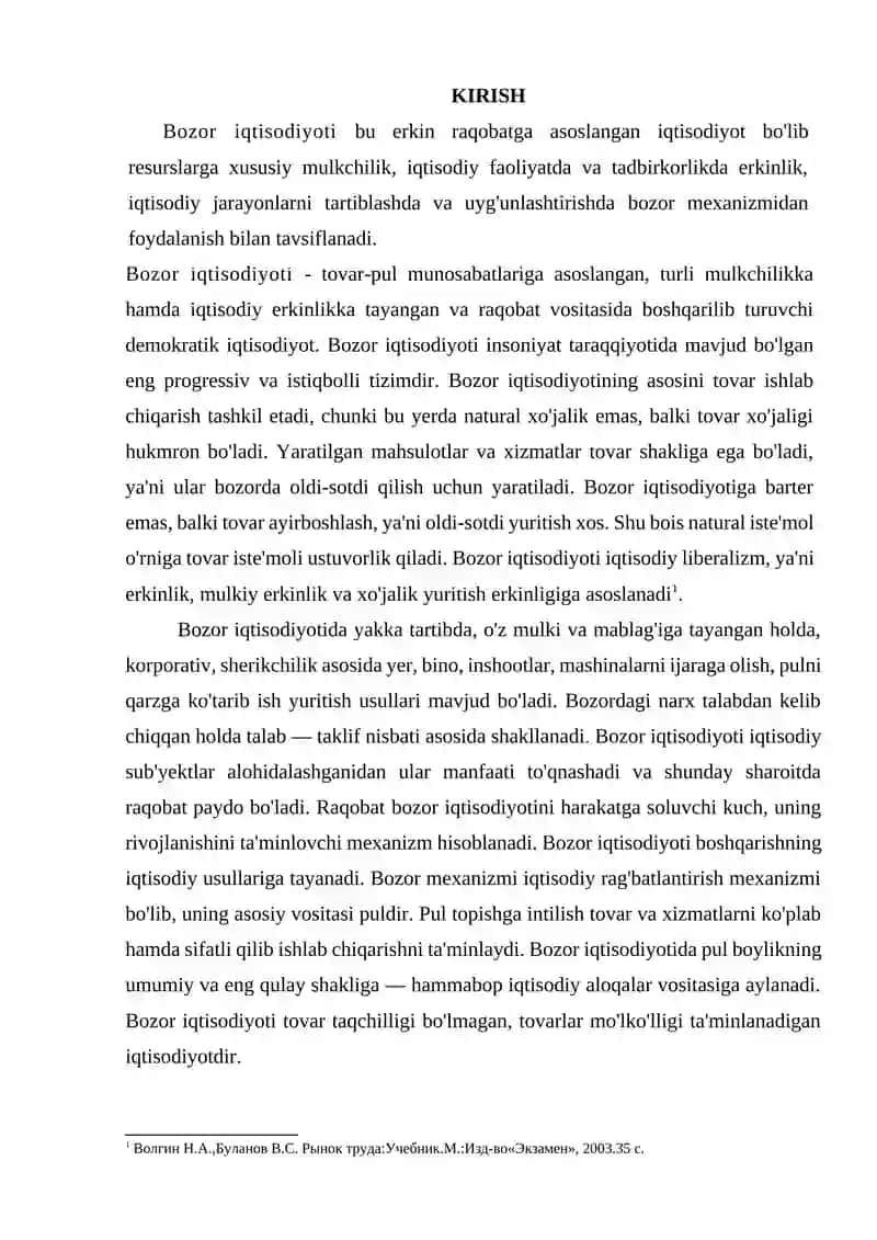 Bozor Iqtisodiyoti 2