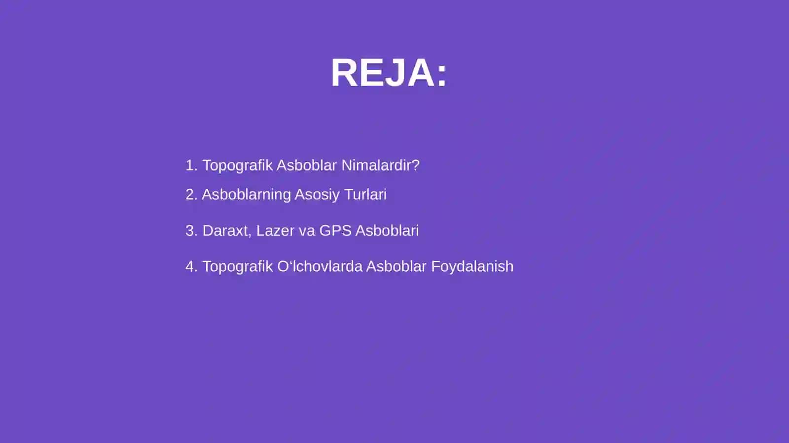 Topografik asboblar 2