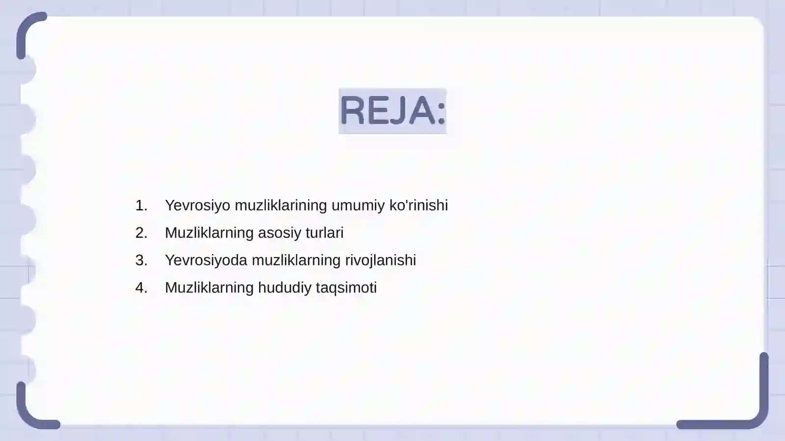 Yevrosiyo muzliklari 2