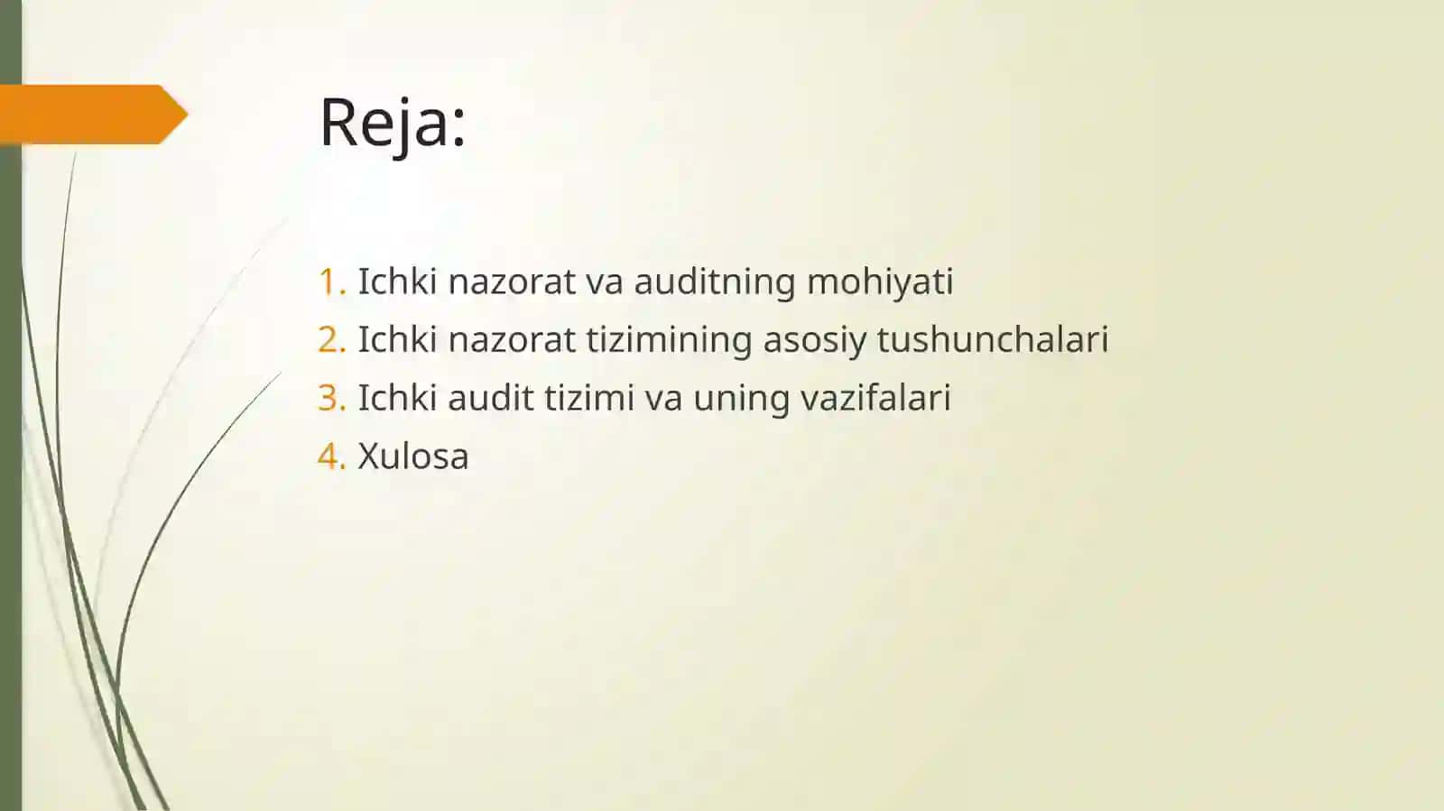 Ichki nazorat 2
