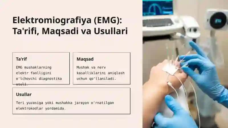 Elektromiografiya va Elektroensefalografiya: Asosiy Tushunchalar va Qo'llanilishi 2