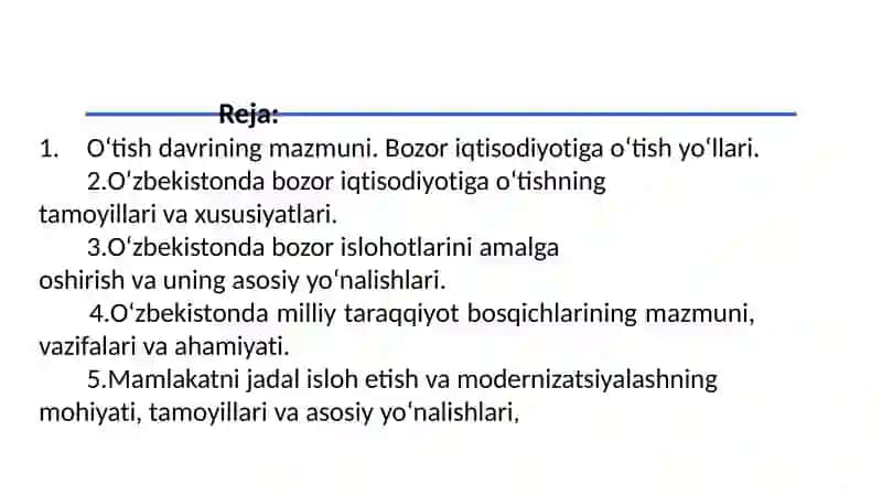Rejali iqtisodiyot konstitutsiyasini amal qilishda bozor iqtisodiyoti institutlari 2