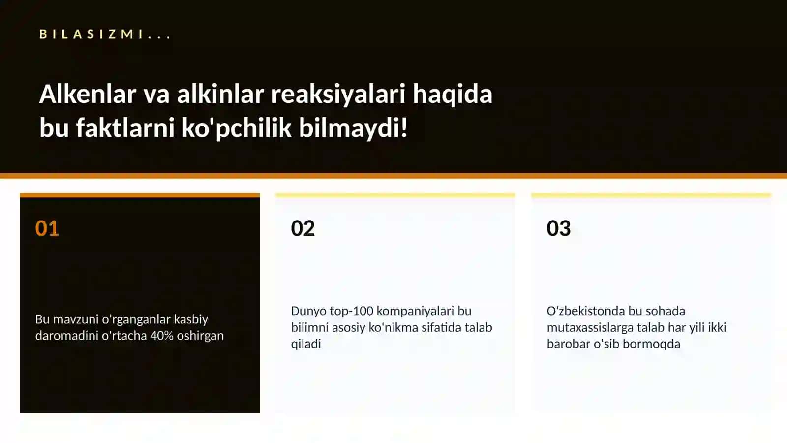 Alkenlar va alkinlar reaksiyalari 2