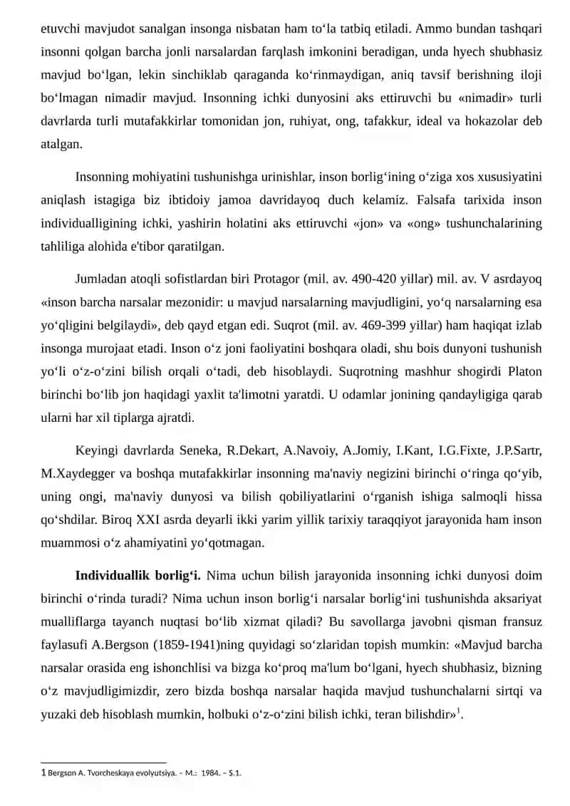 Inson borlig‘i 2