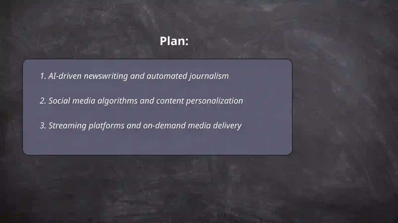 AI-driven newswriting and automated journalism 2