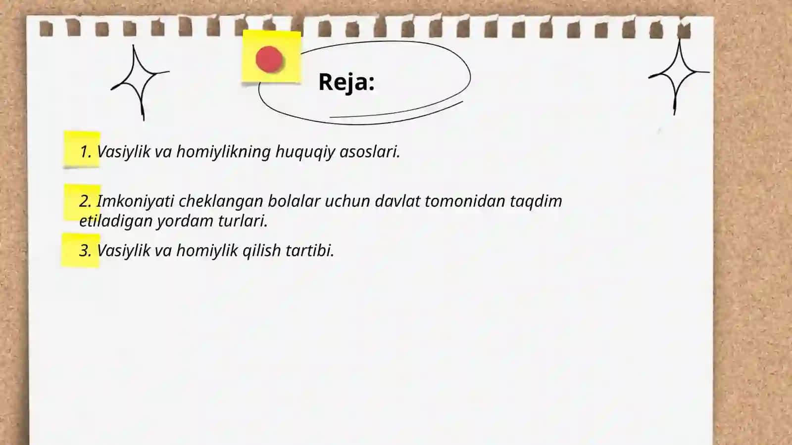 Vasiylik va homiylik 2