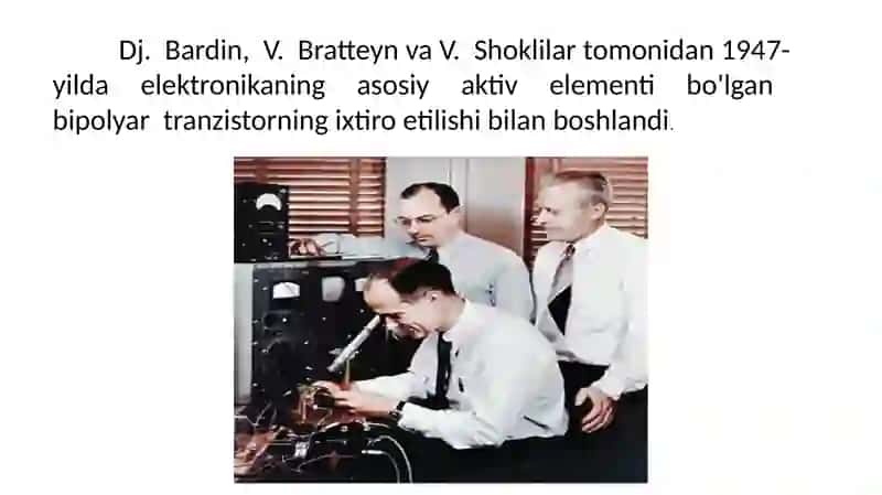 Биполяр транзистор 2
