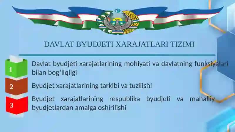 Davlat Byudjeti Xarajatlari Tizimi 2