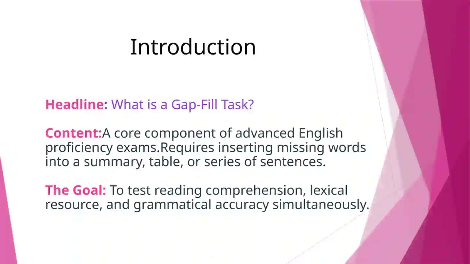 Gap-Fill Task Strategies 2