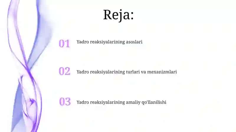 Yadro reaksiyalari 2