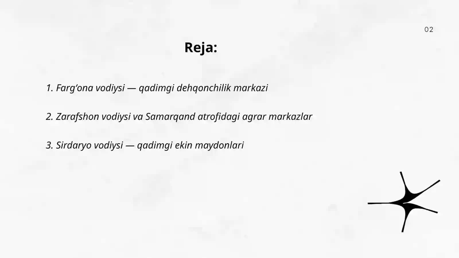 Fargʻona vodiysi — qadimgi dehqonchilik markazi 2