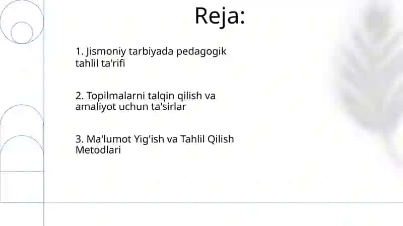 Jismoniy tarbiya darslarida pedagogik tahlil o‘tkazish uslubiyoti 2