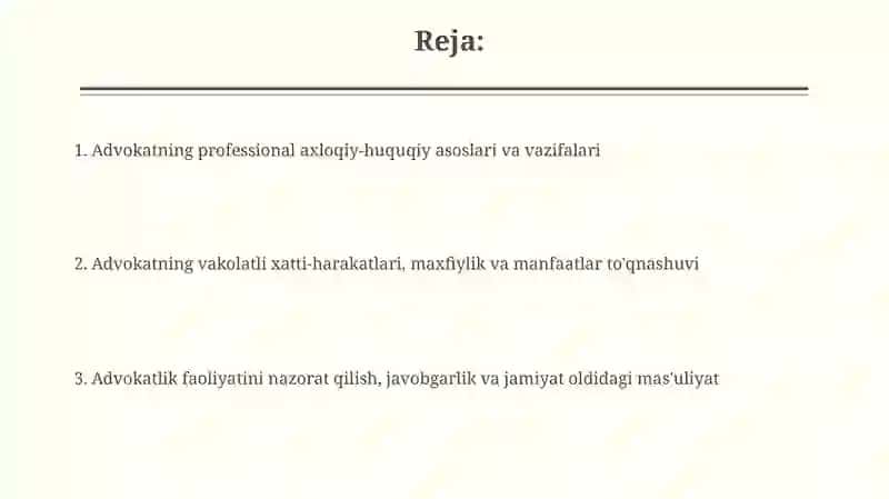 Yuridik etika kasbiy javobgarlik 2