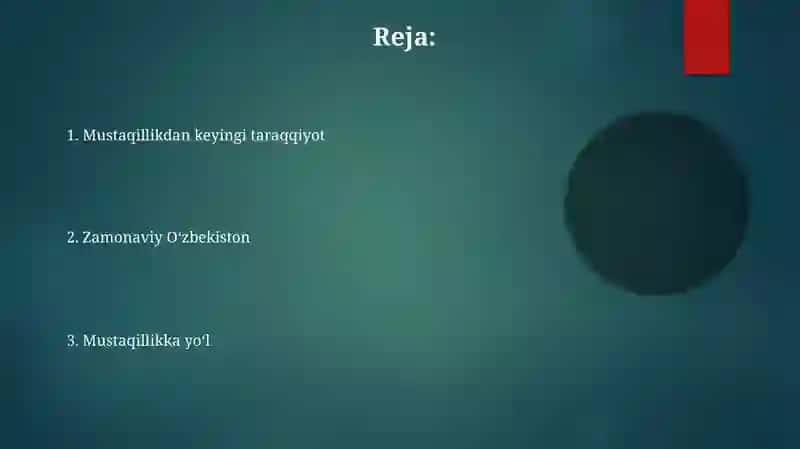 О'ZBEKISTОNNING О'ZIGА ХOS ISTIQLОL VА TАRАQQIYОT YО'LI 2